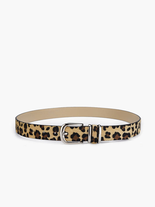 Cinturón Con Estampado De Leopardo Para Adultos | Ideal Para Uso Diario U Ocasiones Especiales