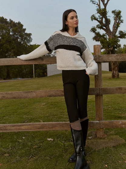 Jersey Con Rayas Irregulares En Blanco Y Negro Para Adultos | Ideal Para Uso Diario E Informal