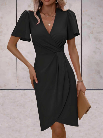 Vestido Cruzado Con Cierre Ajustable Para Mujer | Ideal Para Uso Diario Y Ocasiones