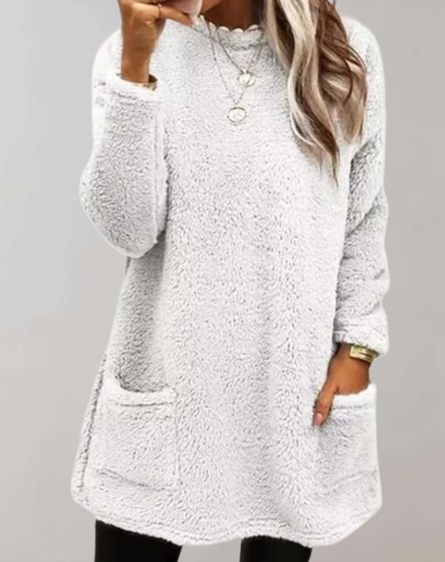 Suéter Largo De Corte Amplio Para Mujer | Ideal Para Primavera, Otoño E Invierno