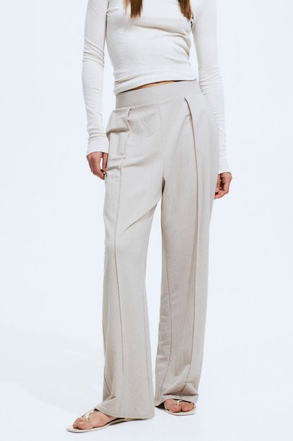 Pantalón De Corte Amplio Para Mujer | Ideal Para Uso Diario
