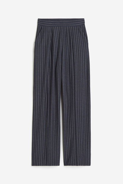 Pantalón De Corte Amplio Para Mujer | Ideal Para Uso Diario