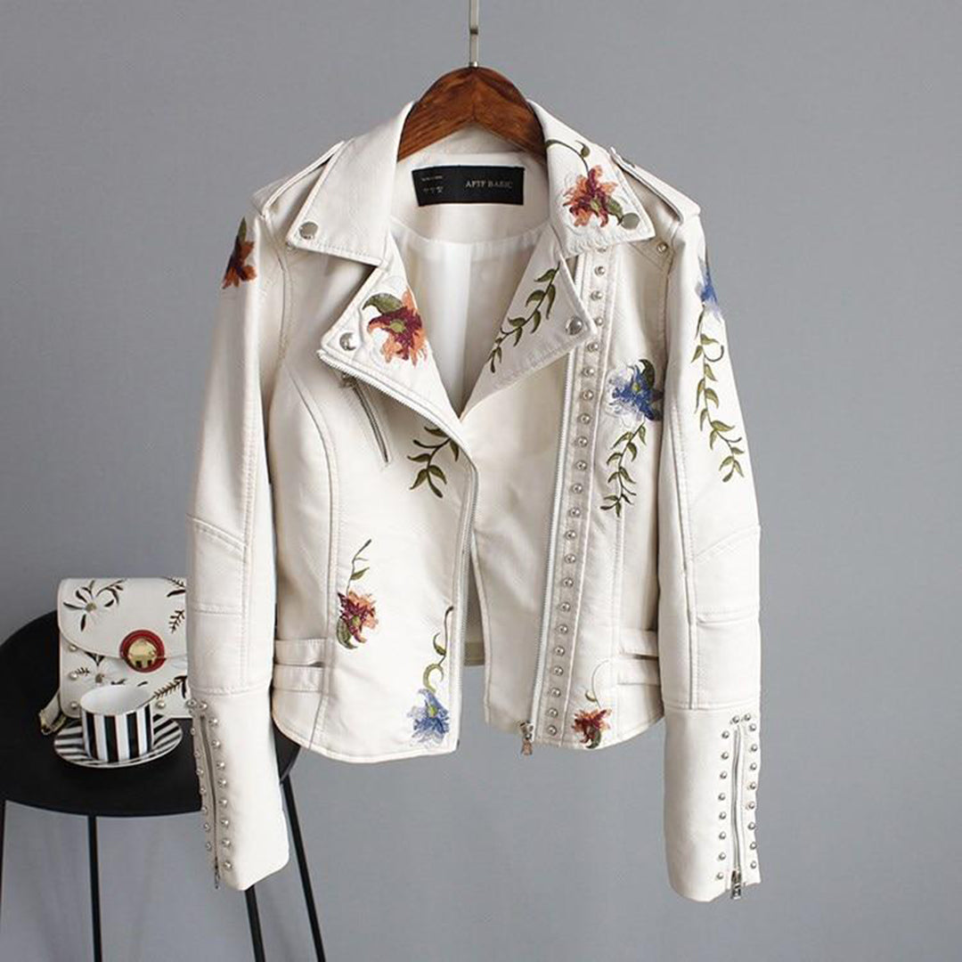 Chaqueta con Cremallera Frontal y Corte Ajustado para Mujer | Ideal para Días Frescos y Uso Diario