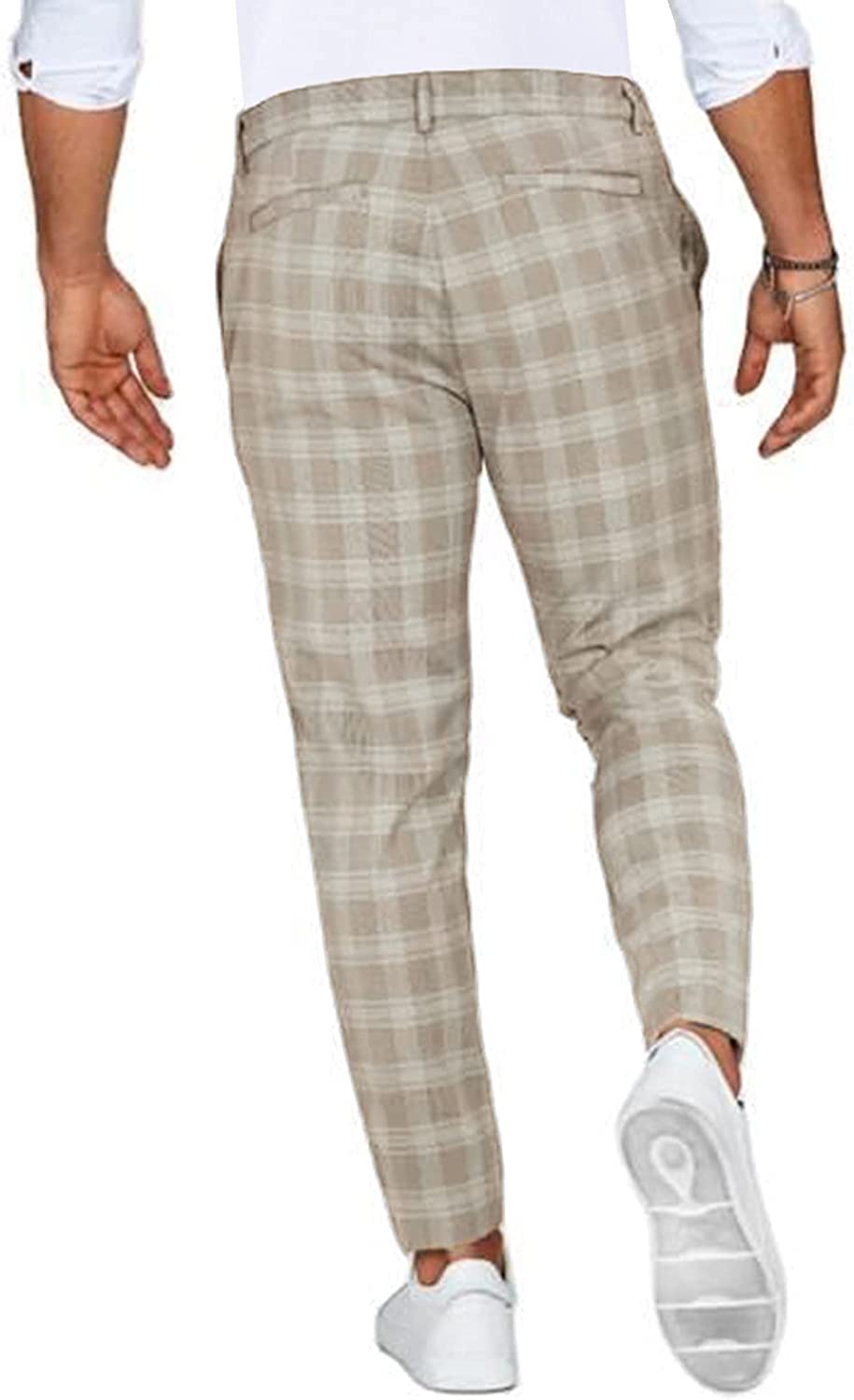 Chino Slim Fit con Bolsillos Laterales y Traseros para Hombre | Ideal para Contextos Profesionales e Informales