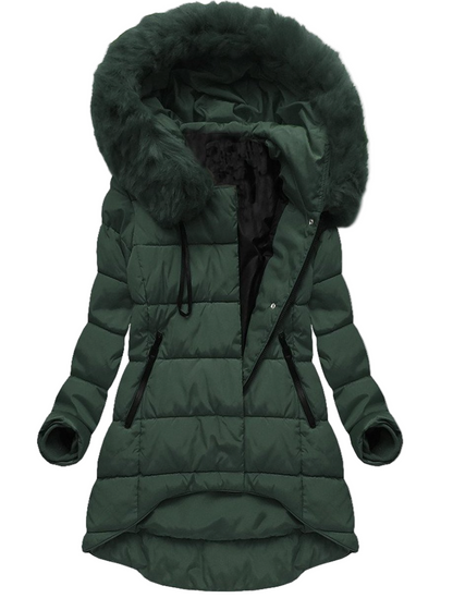 Chaqueta Acolchada con Cremallera Frontal para Mujer | Ideal para la Temporada Fría