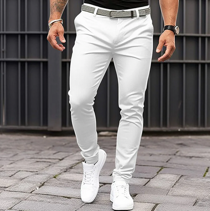 Pantalón Slim Gris Para Hombres | Ideal Para Uso Diario Y Profesional