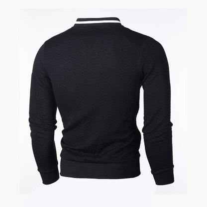 Chaqueta Acolchada Slim Fit Con Cremallera Frontal Para Hombre | Ideal Para Entretiempo Y Uso Diario