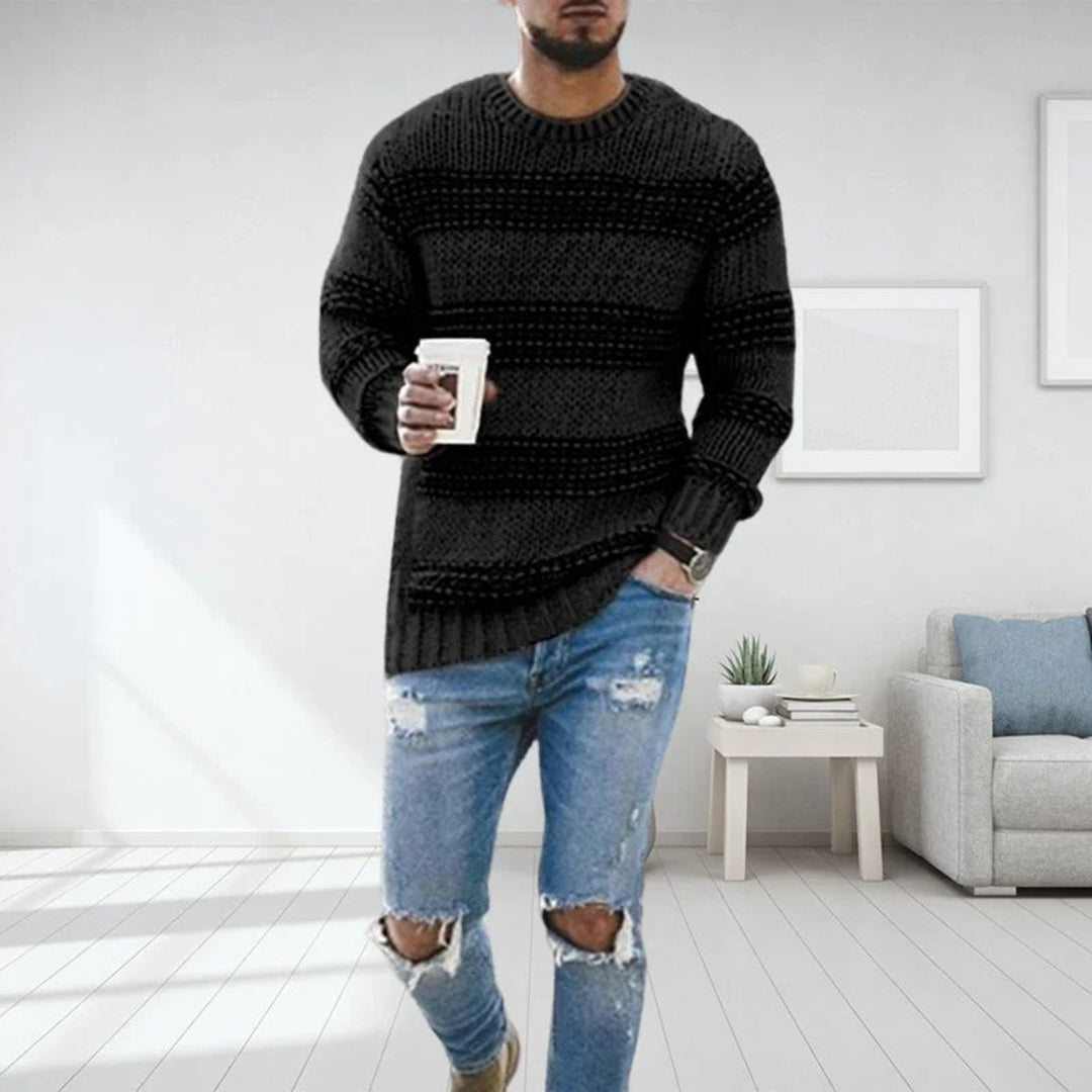 Jersey De Manga Larga Con Corte Ajustado Para Hombres | Ideal Para Uso Diario