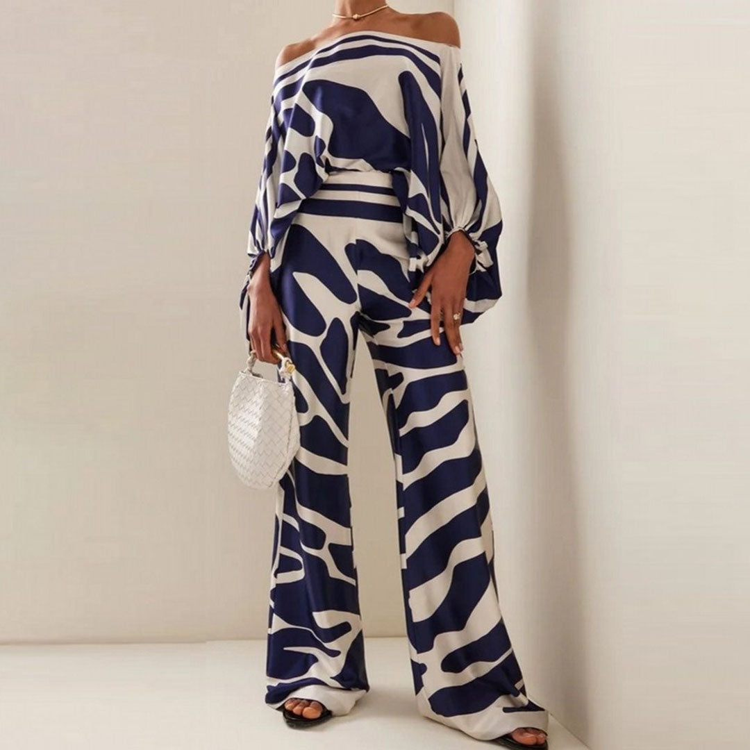 Conjunto De Dos Piezas con Top y Pantalón para Mujer | Ideal para Uso Diario