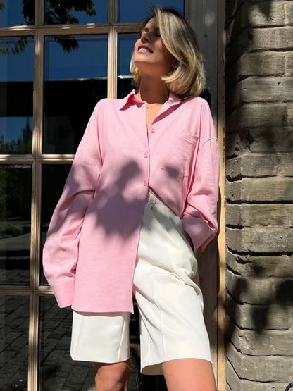 Short De Talle Alto Con Pernera Ancha Para Mujer | Ideal Para Primavera Y Verano