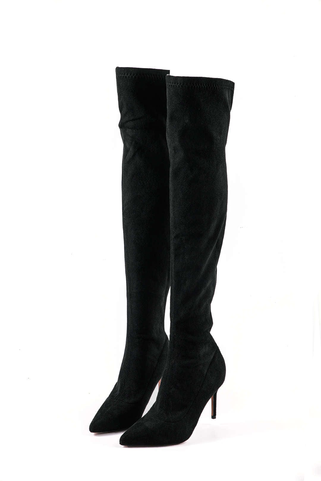 Botas Overknee Con Punta Definida Para Mujer | Ideal Para Otoño E Invierno