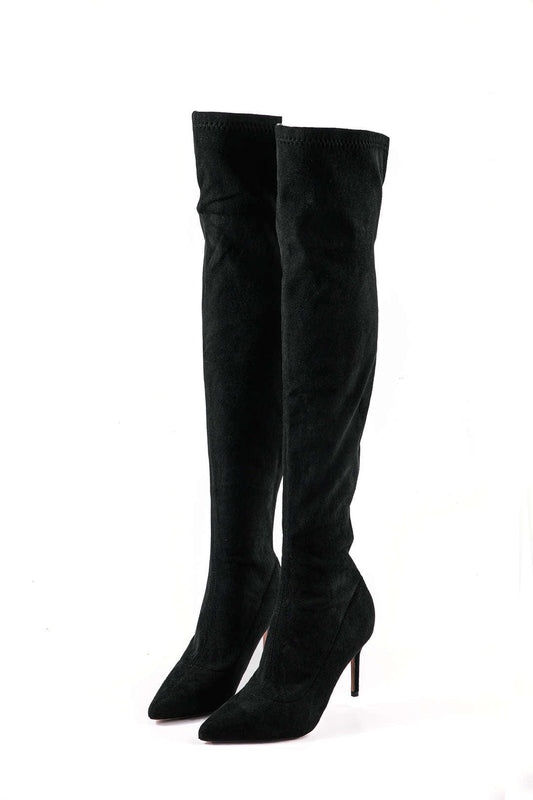Botas Overknee Con Punta Definida Para Mujer | Ideal Para Otoño E Invierno