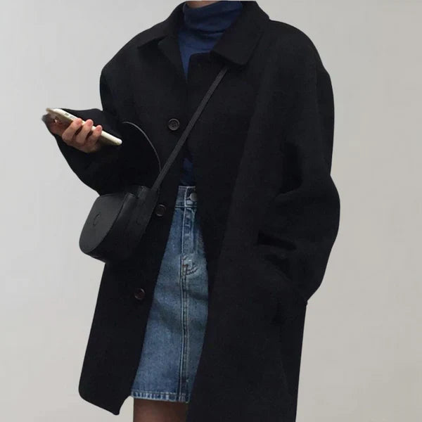 Chaqueta Con Corte Recto Para Mujer | Ideal Para Uso Diario