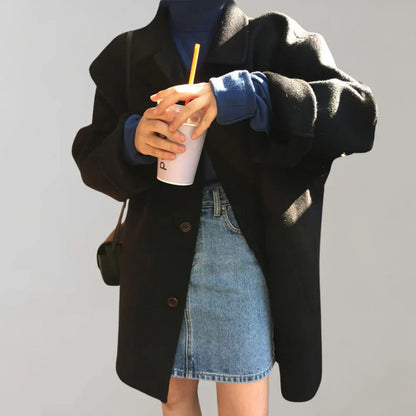 Chaqueta Con Corte Recto Para Mujer | Ideal Para Uso Diario