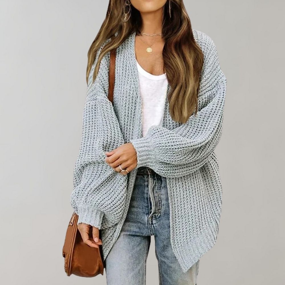 Cárdigan con Corte Amplio para Mujer | Ideal para Primavera y Otoño
