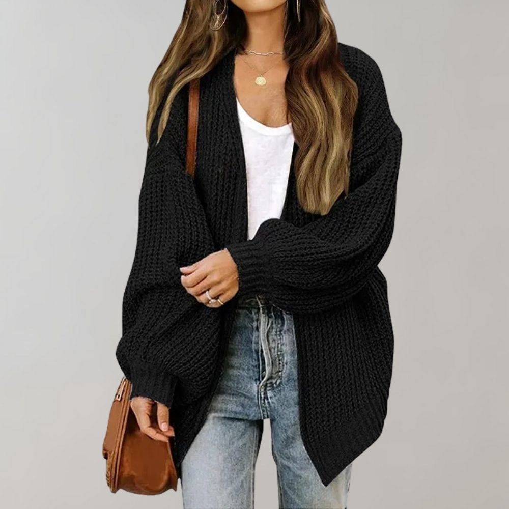 Cárdigan con Corte Amplio para Mujer | Ideal para Primavera y Otoño