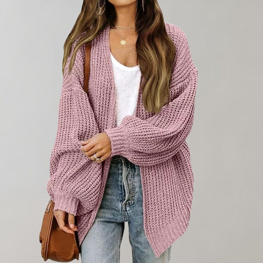 Cárdigan con Corte Amplio para Mujer | Ideal para Primavera y Otoño
