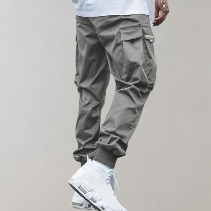 Pantalón Cargo con Corte Recto para Hombres | Ideal para Uso Diario y Momentos de Descanso