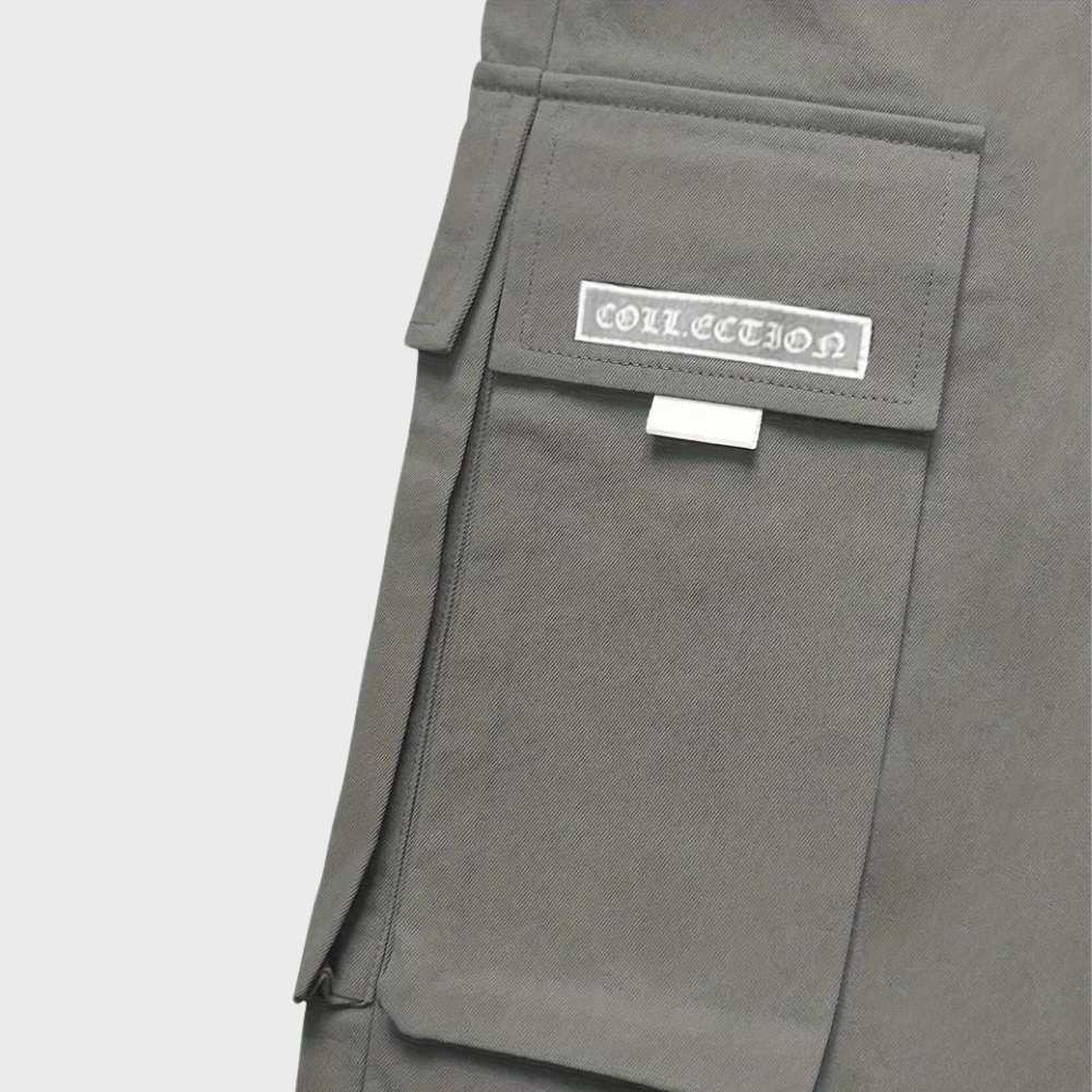 Pantalón Cargo con Corte Recto para Hombres | Ideal para Uso Diario y Momentos de Descanso