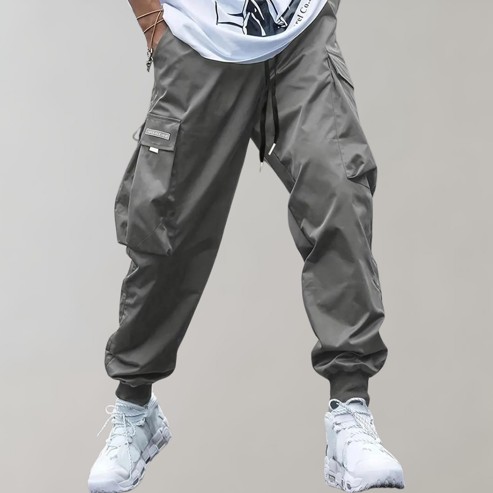 Pantalón Cargo con Corte Recto para Hombres | Ideal para Uso Diario y Momentos de Descanso