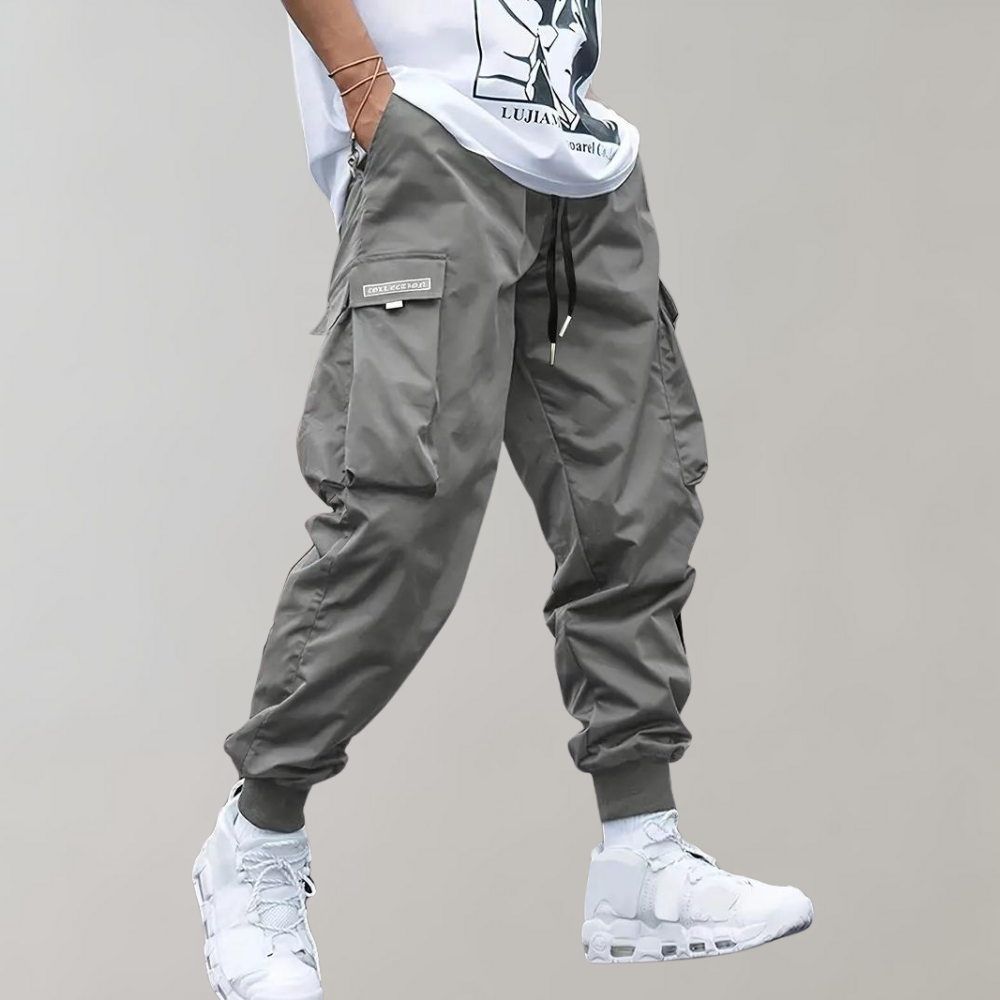 Pantalón Cargo con Corte Recto para Hombres | Ideal para Uso Diario y Momentos de Descanso