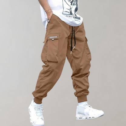 Pantalón Cargo con Corte Recto para Hombres | Ideal para Uso Diario y Momentos de Descanso