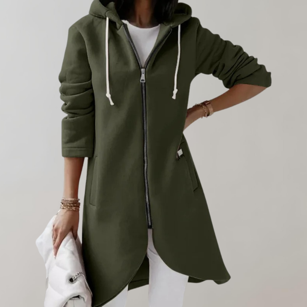 Chaleco con Cremallera y Cuello Alto para Mujer | Ideal para Primavera y Otoño