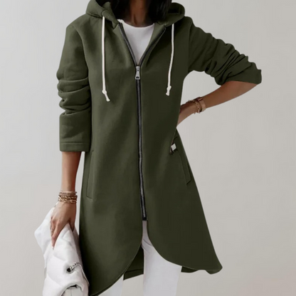 Chaleco con Cremallera y Cuello Alto para Mujer | Ideal para Primavera y Otoño