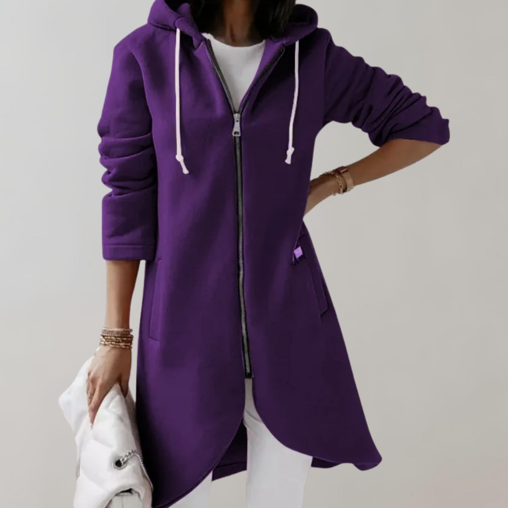 Chaleco con Cremallera y Cuello Alto para Mujer | Ideal para Primavera y Otoño