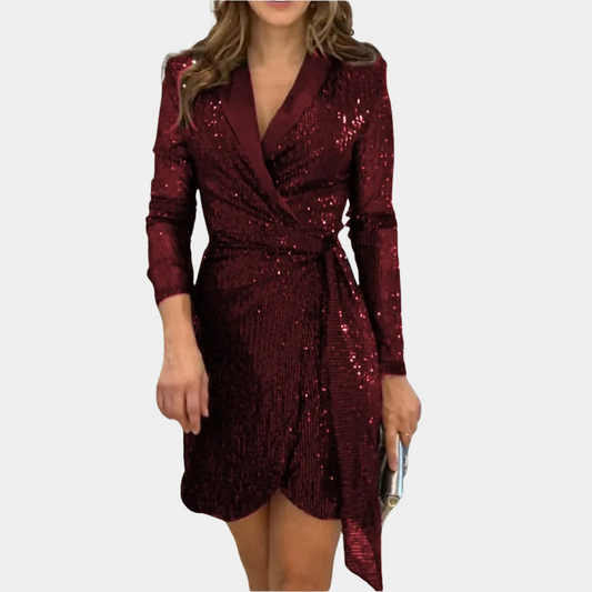 Vestido De Noche Ajustado Con Silueta Estructurada Para Mujer | Ideal Para Eventos Y Ocasiones Especiales