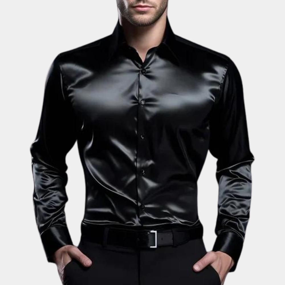 Camisa de Manga Larga con Corte Regular para Hombre | Ideal para Ocasiones Formales