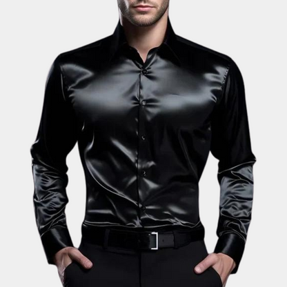 Camisa de Manga Larga con Corte Regular para Hombre | Ideal para Ocasiones Formales