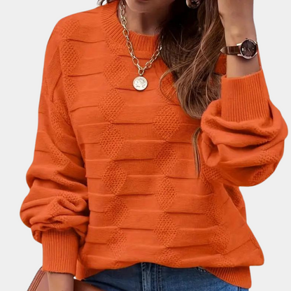 Pulóver Oversized con Mangas Largas para Mujer | Ideal para Uso Diario