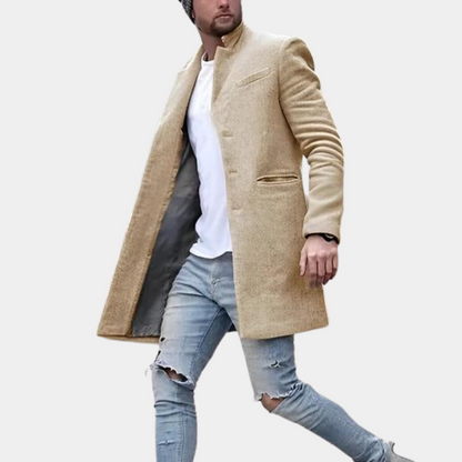 Chaqueta Con Cremallera Frontal Y Poches Múltiples Para Hombres | Ideal Para Uso Diario