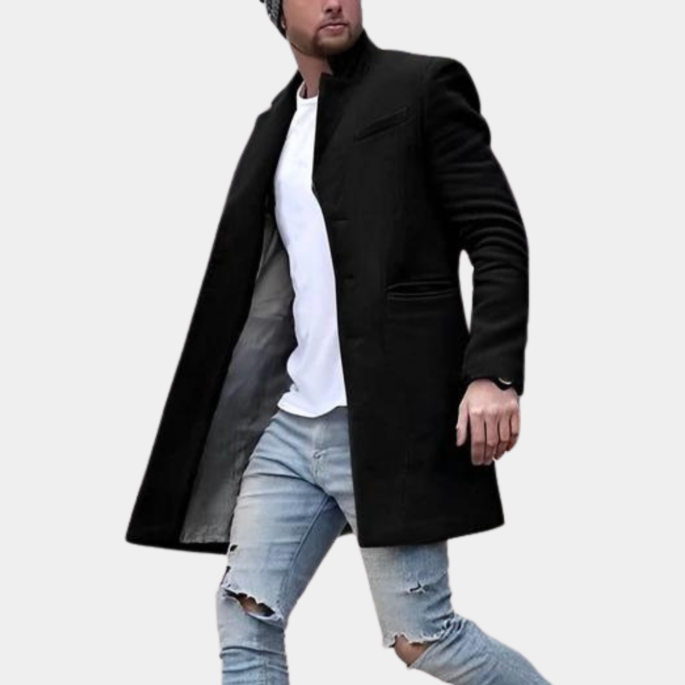 Chaqueta Con Cremallera Frontal Y Poches Múltiples Para Hombres | Ideal Para Uso Diario