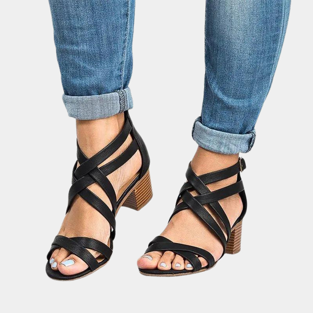 Sandalias Planas Con Múltiples Correas Para Mujer | Ideales Para Uso Diario En Temporadas Cálidas