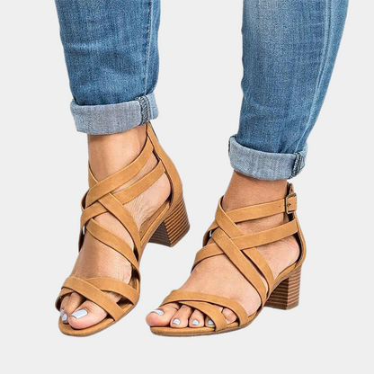Sandalias Planas Con Múltiples Correas Para Mujer | Ideales Para Uso Diario En Temporadas Cálidas