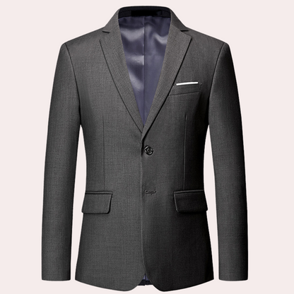 Blazer De Corte Ajustado Con Estructura Para Adultos | Ideal Para Uso Diario O Profesional