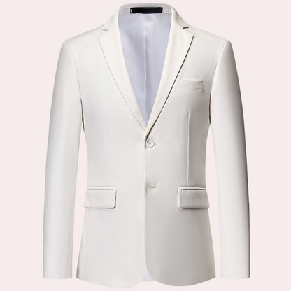 Blazer De Corte Ajustado Con Estructura Para Adultos | Ideal Para Uso Diario O Profesional
