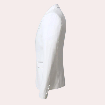 Blazer De Corte Ajustado Con Estructura Para Adultos | Ideal Para Uso Diario O Profesional