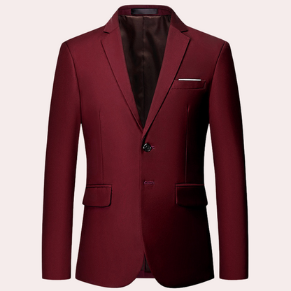 Blazer De Corte Ajustado Con Estructura Para Adultos | Ideal Para Uso Diario O Profesional