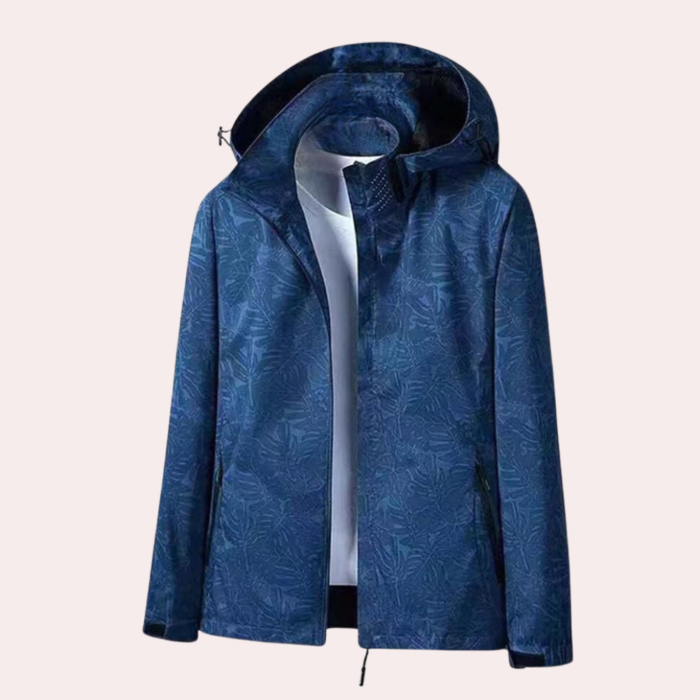 Chaqueta con Capucha Desmontable y Estampado Camuflaje para Mujer | Ideal para Uso Diario en Exteriores