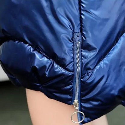 Manteau matelassé avec capuche intégrée pour femme | Idéal pour l'hiver et les déplacements quotidiens