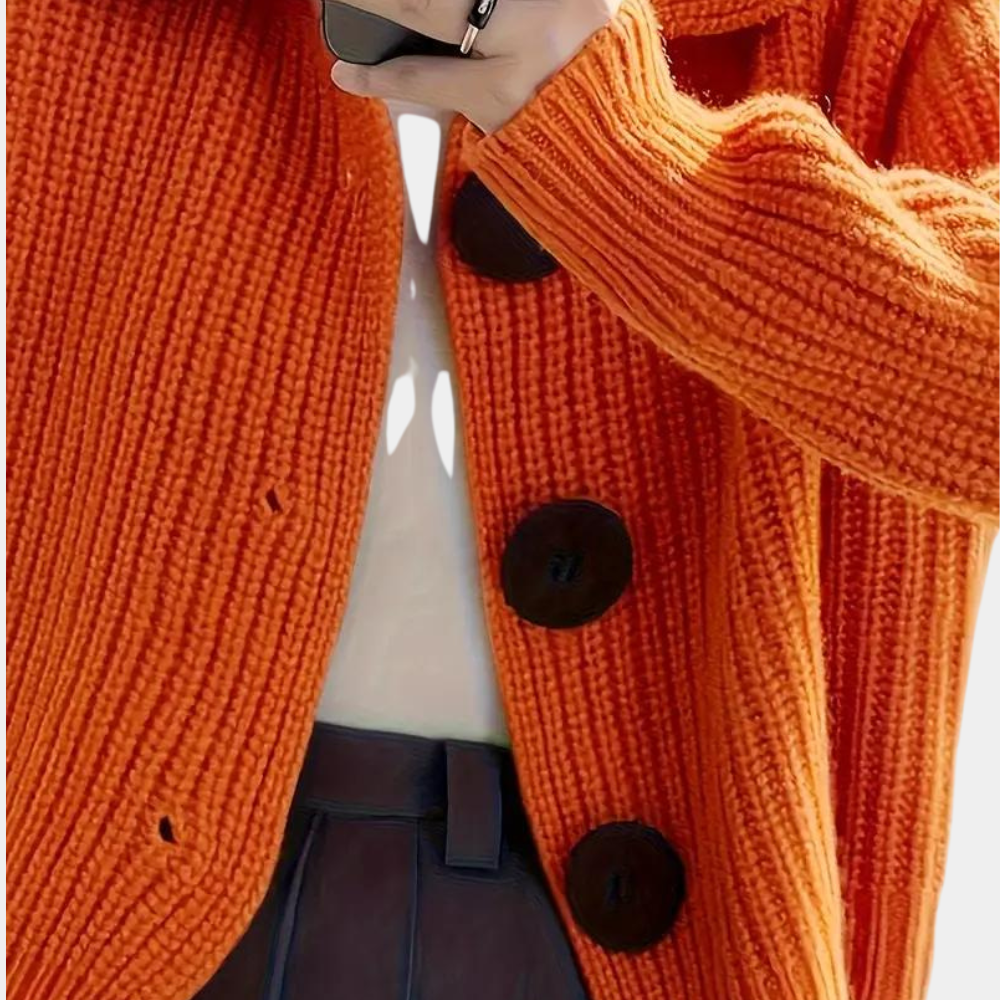 Jersey de Manga Larga en Color Liso para Mujer | Ideal para Días Frescos