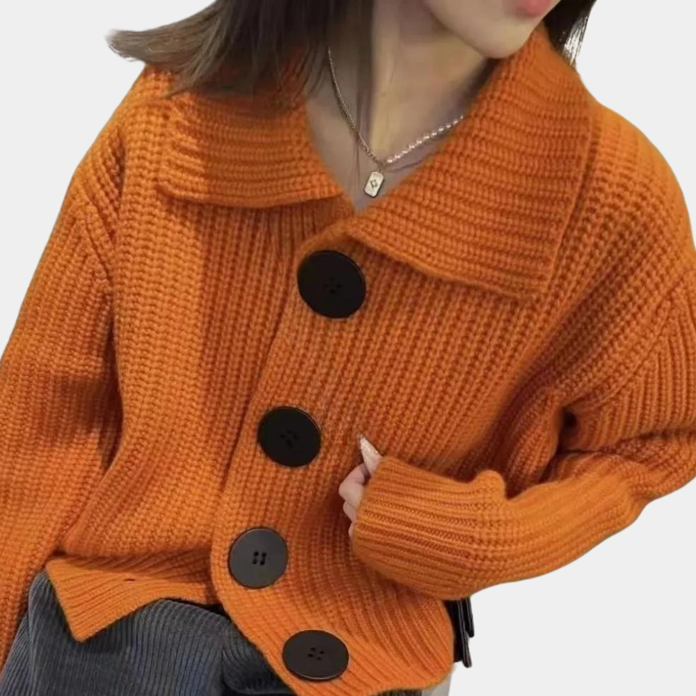 Jersey de Manga Larga en Color Liso para Mujer | Ideal para Días Frescos