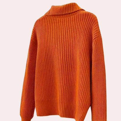 Jersey de Manga Larga en Color Liso para Mujer | Ideal para Días Frescos