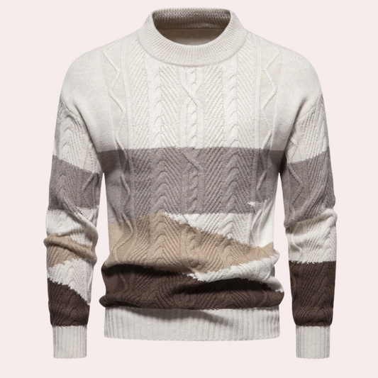 Jersey Con Estructura De Punto Y Cuello Redondo Para Hombre | Ideal Para Uso Diario Durante Todo El Año