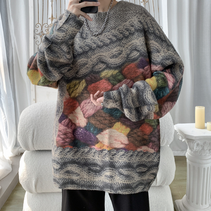 Jersey De Punto De Corte Suelto Para Hombre | Ideal Para Uso Diario Y Contextos Informales