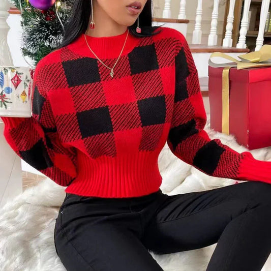 Jersey De Cuadros Para Mujeres | Ideal Para Uso Diario