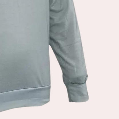 Sudadera Lisa De Corte Clásico Para Mujer | Ideal Para Uso Diario